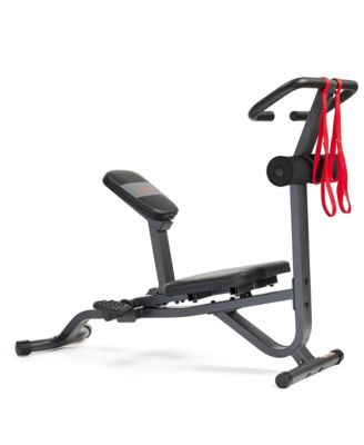 Stretch Training Machine with Multi-Grip Handles & Self-Leveling Pedals, 265 Weight Capacity