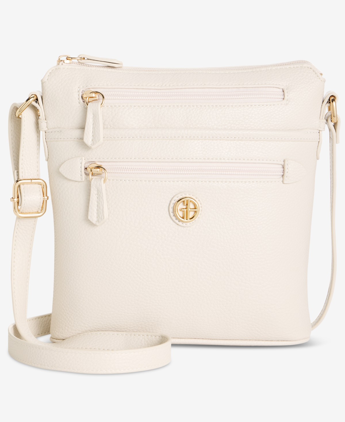 Женские сумки Giani Bernini Pebble North South Small Crossbody — фото 1