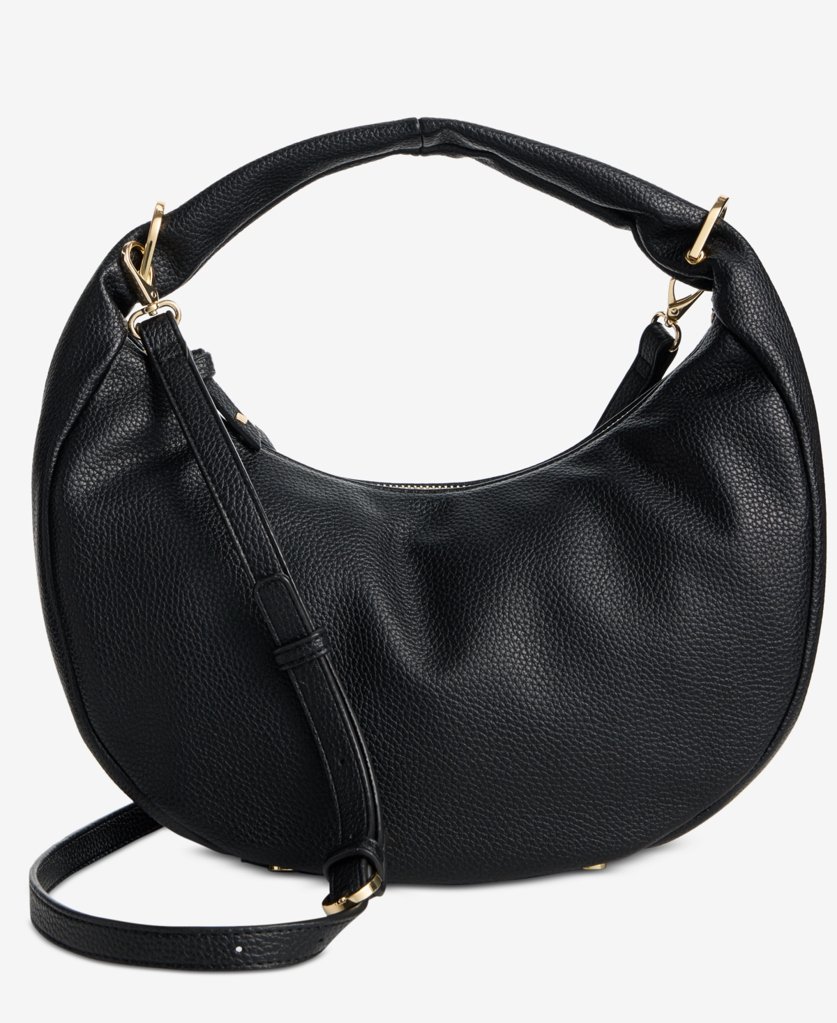 Harlowwe Solid Top Handle Small Crossbody, Exclusively at Macy's - Black