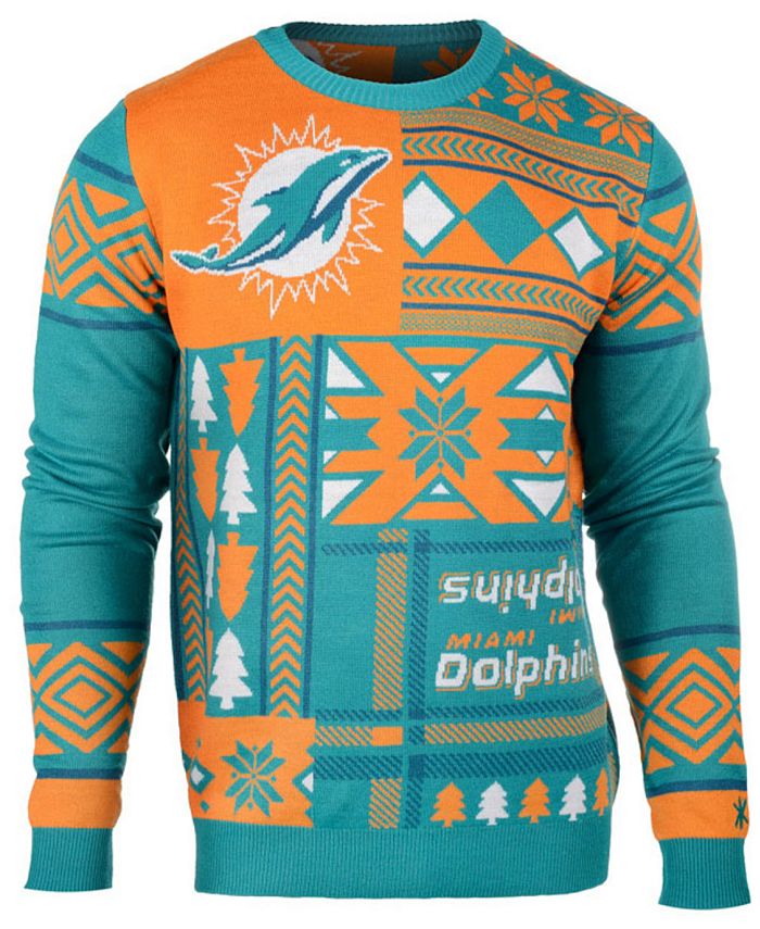 miami dolphins christmas sweater