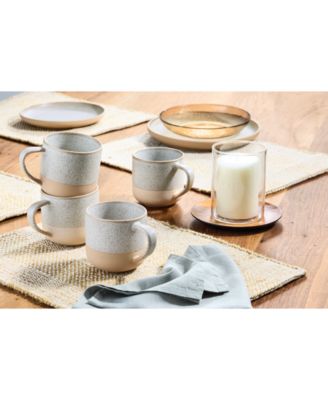 Глиняные кружки Oake Oake, набор из 4 штук, эксклюзивно в Macys