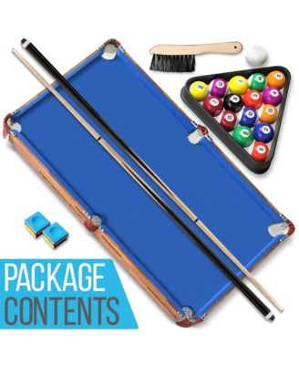 54'' Portable Foldable Pool Table With Accessory Kit