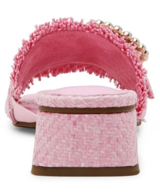 Women's Nahla Embellished Buckle Block Heel Dress Sandals