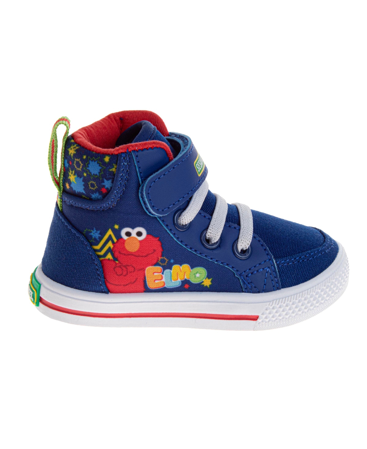 Sesame Street Toddler and Little Kids Elmo High Top Sneakers