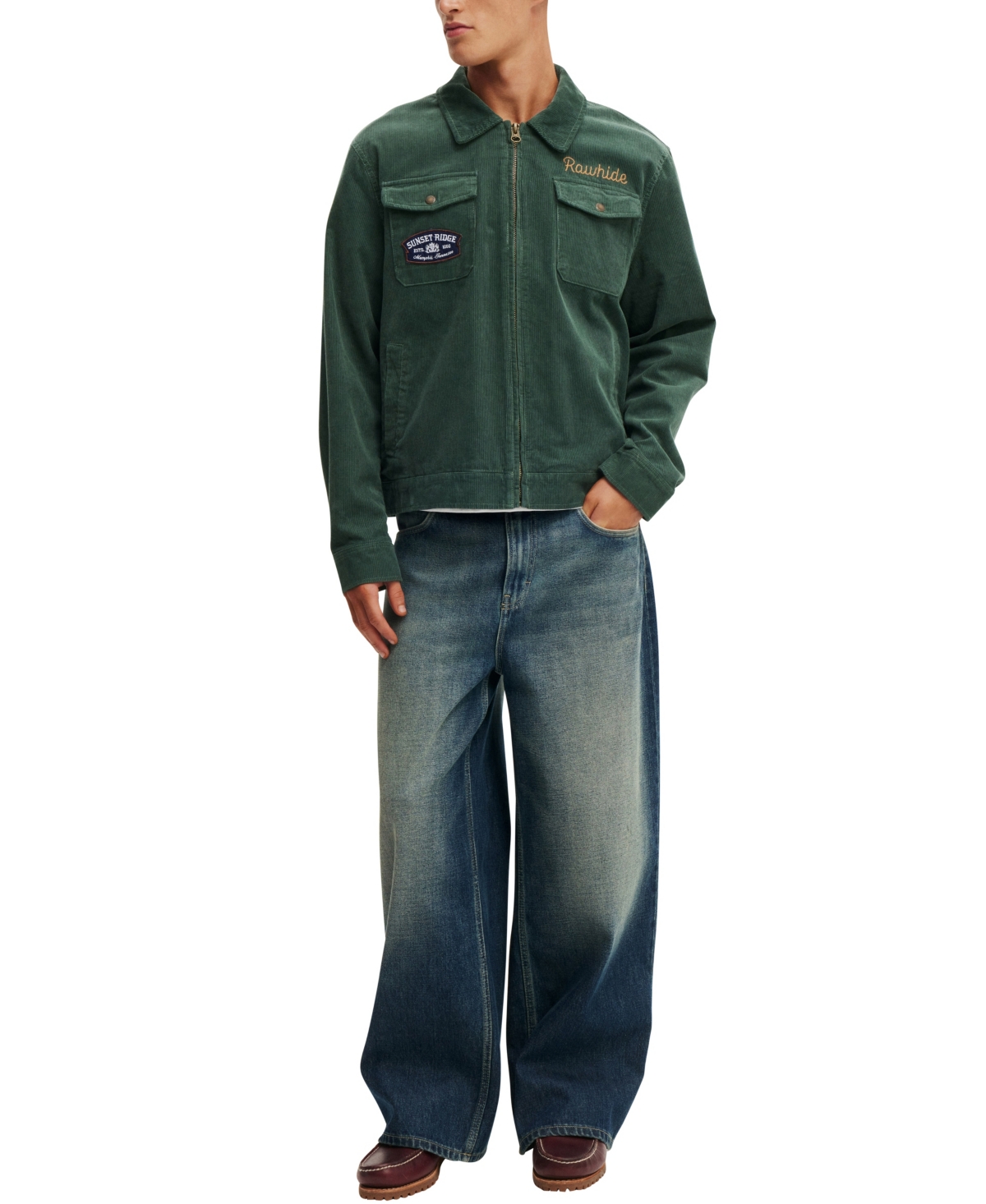 COTTON ON MEN'S GARAGE JACKET 