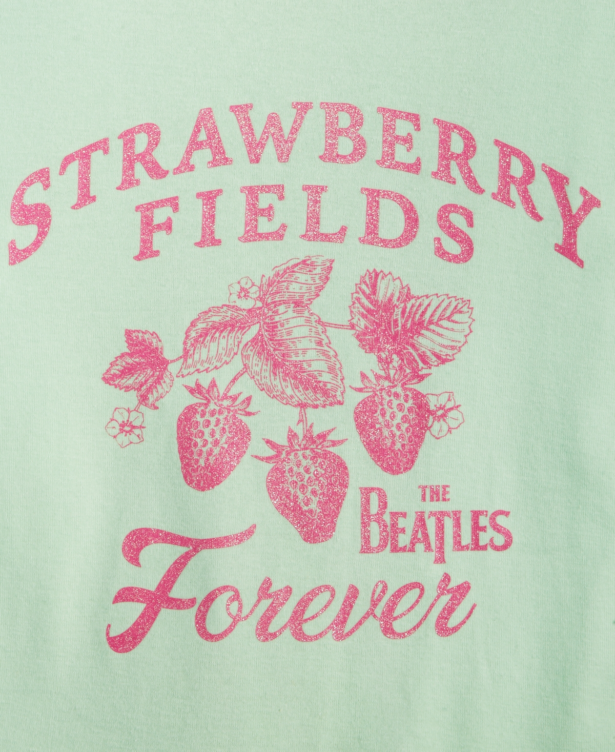 Epic Threads Girls Strawberry Fields Baby Tee, Exclusively At Macy's In Green Ash