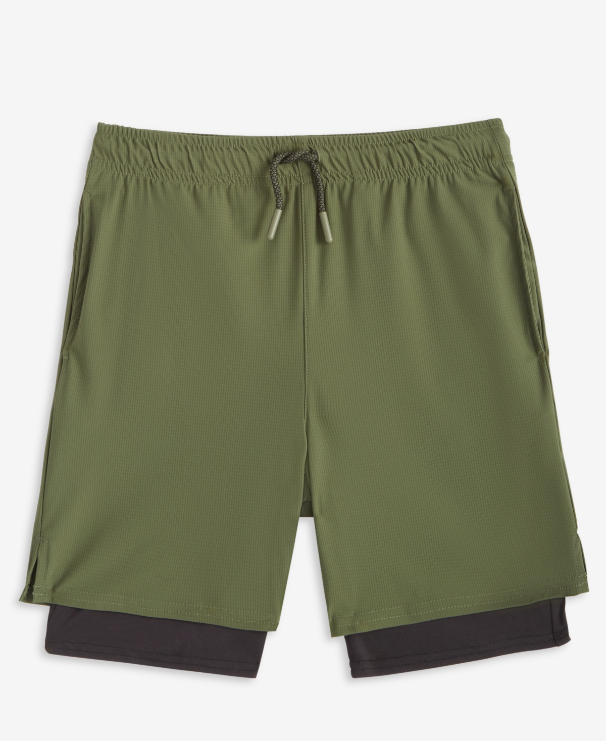 Macy's Epic Threads Little & Big Boys Layered-look Shorts, Exclusively At  In Seaweed