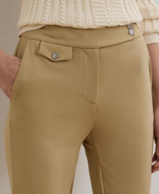 Petite Ponte Ankle Pants