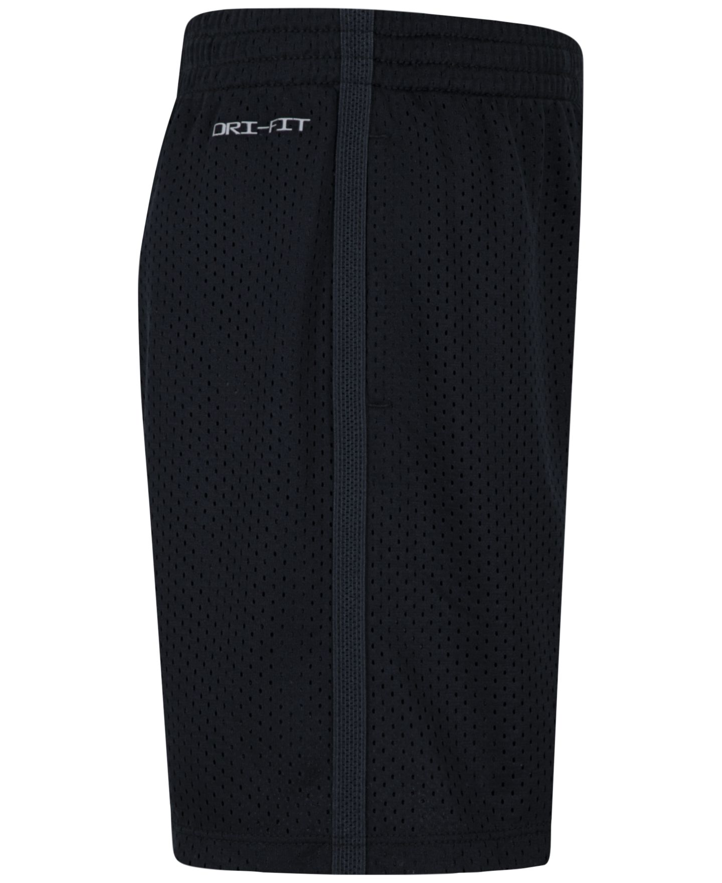 Шорты Nike Dri-FIT Logo Mesh Pull-On Shorts для мальчиков, цвет: Чёрный — фото 7