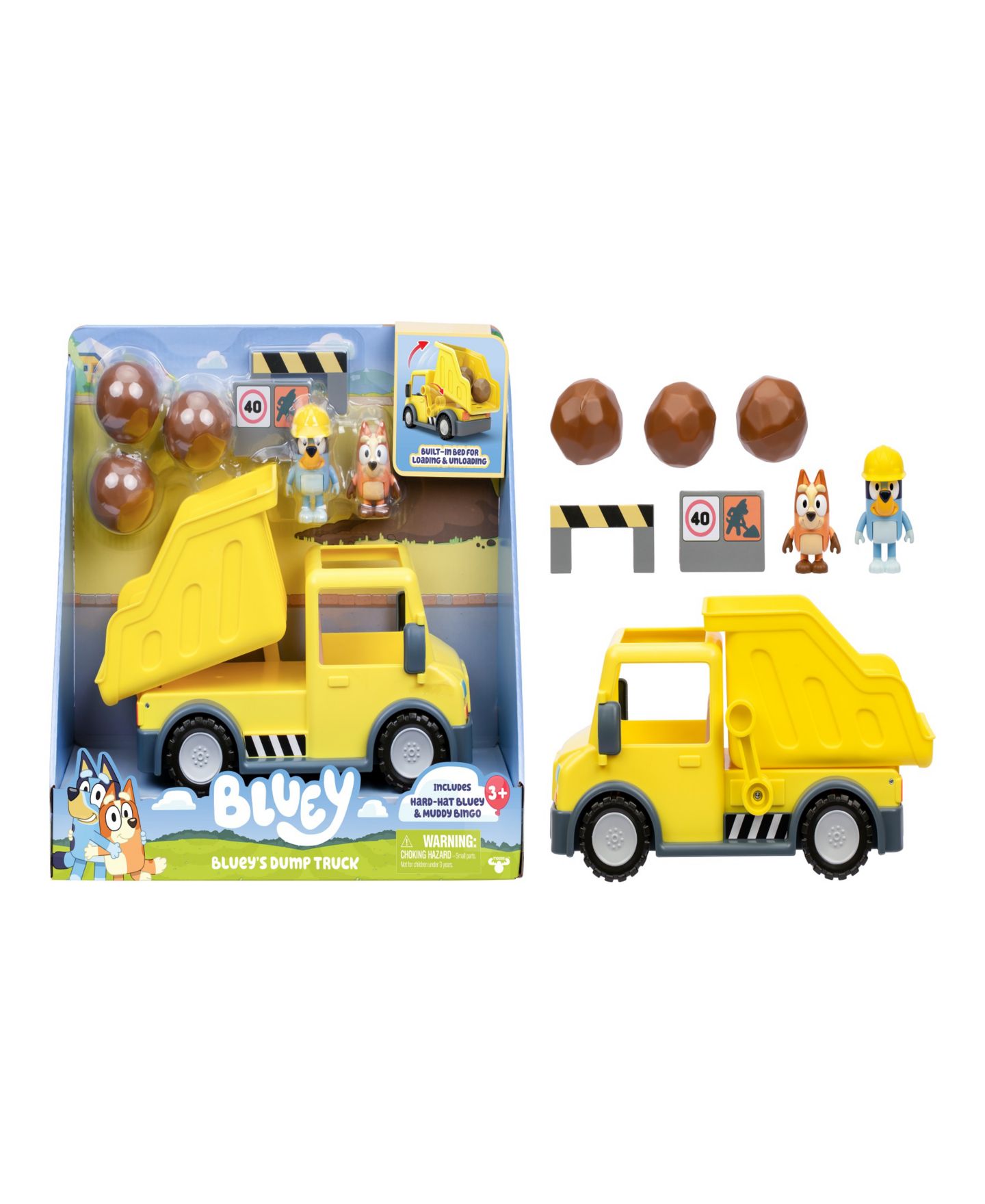 Детские фигурки Bluey Dump Truck Playset — фото 5