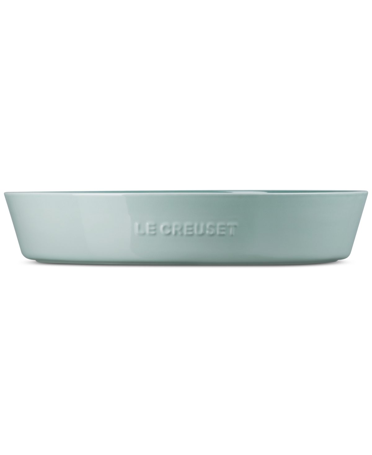 Le Creuset Stoneware Oval 13" Chip And Dip Platter In Sea Salt