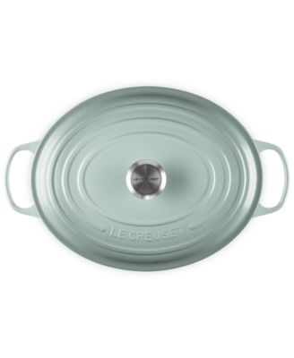 Signature Enameled Cast Iron 8-Qt, Oval Dutch Oven