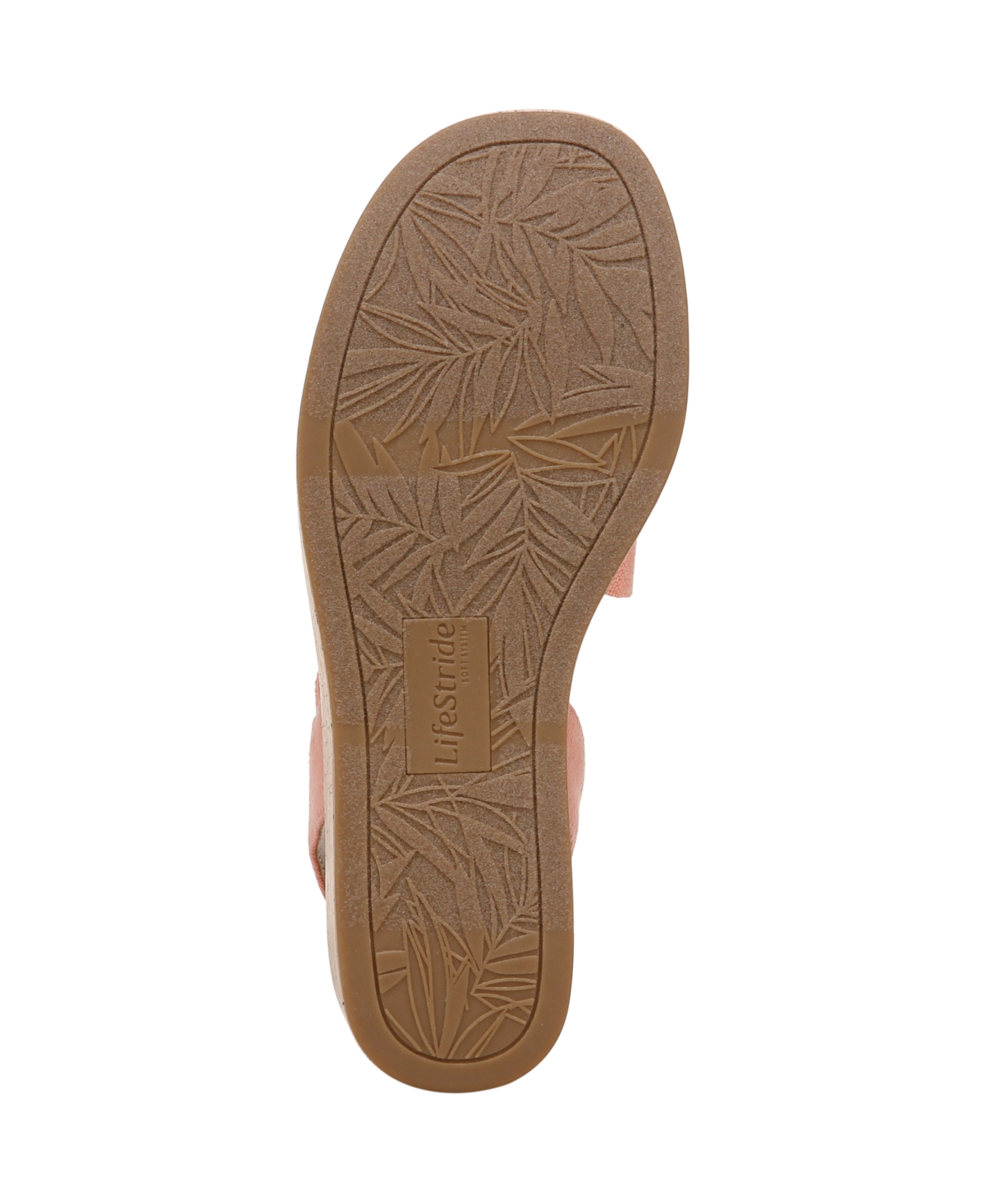 LIFESTRIDE WOMEN'S ODETTE SQUARE OPEN TOE WEDGE SANDALS 
