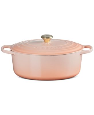 Signature Enameled Cast Iron 8-Qt, Oval Dutch Oven