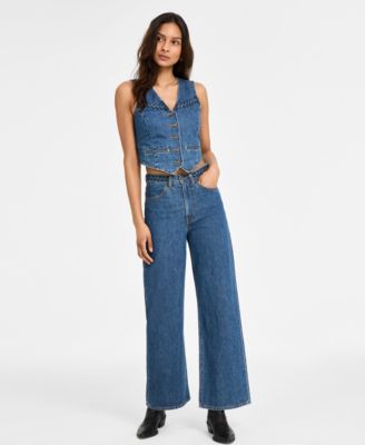 Levis Womens Braided Vest - Wide-Leg Jeans 15190₽