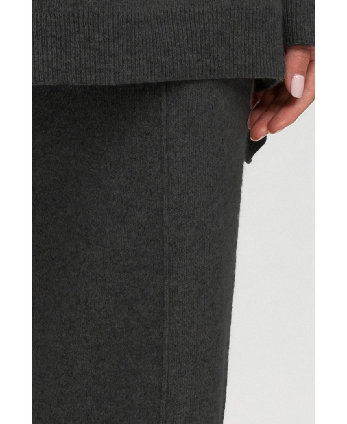 Pietro Brunelli Milano Women's Trousers Meribel In Antrachite