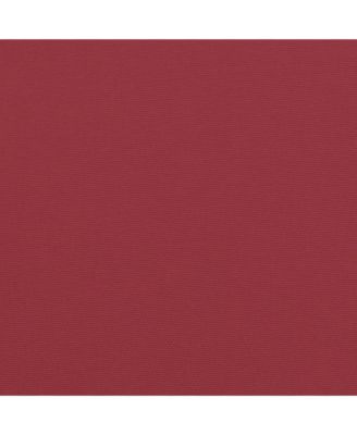 Highback Chair Cushions 6 pcs Wine Red Oxford Fabric
