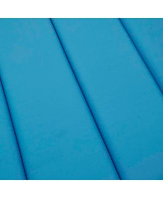 Sun Lounger Cushion Blue 78.7"x19.7"x1.2" Fabric