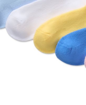 Toddler Girls Sport Quarter Socks, 6-Pack 