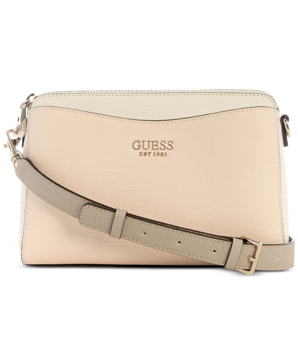 GUESS LYNDI SMALL TRIPLE COMPARTMENT GIRLFRIEND CROSSBODY 