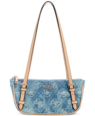 Cerelia Small Denim Shoulder Satchel