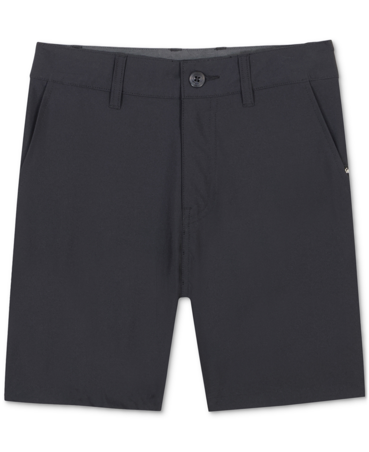 Quiksilver Big Boys Union Amphibian Stretch Shorts In Black