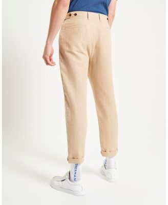Men's Linen Cotton Trouser Pants