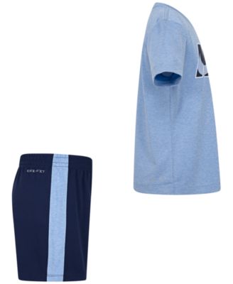 Boys' 4-7 Dri-FIT Short-Sleeve T-Shirt and Shorts, 2-Piece Set