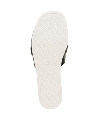 Women's Genevieve Square Open Toe Slide Platform Sandals