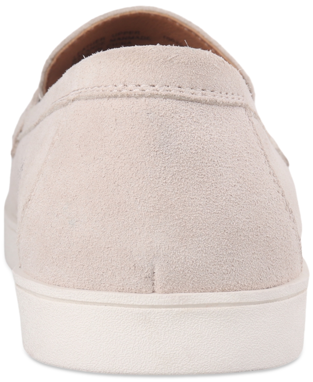 Alfani Men's Callumm Suede Slip-on Saddle Loafers, Exclusively At Macy's In Hummus Suede