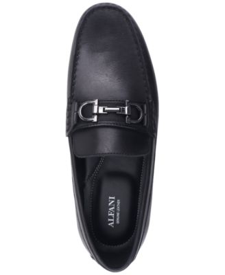 Men's Jasonn Leather Slip-On Bit Driving Loafers, Exclusively at Macy's
