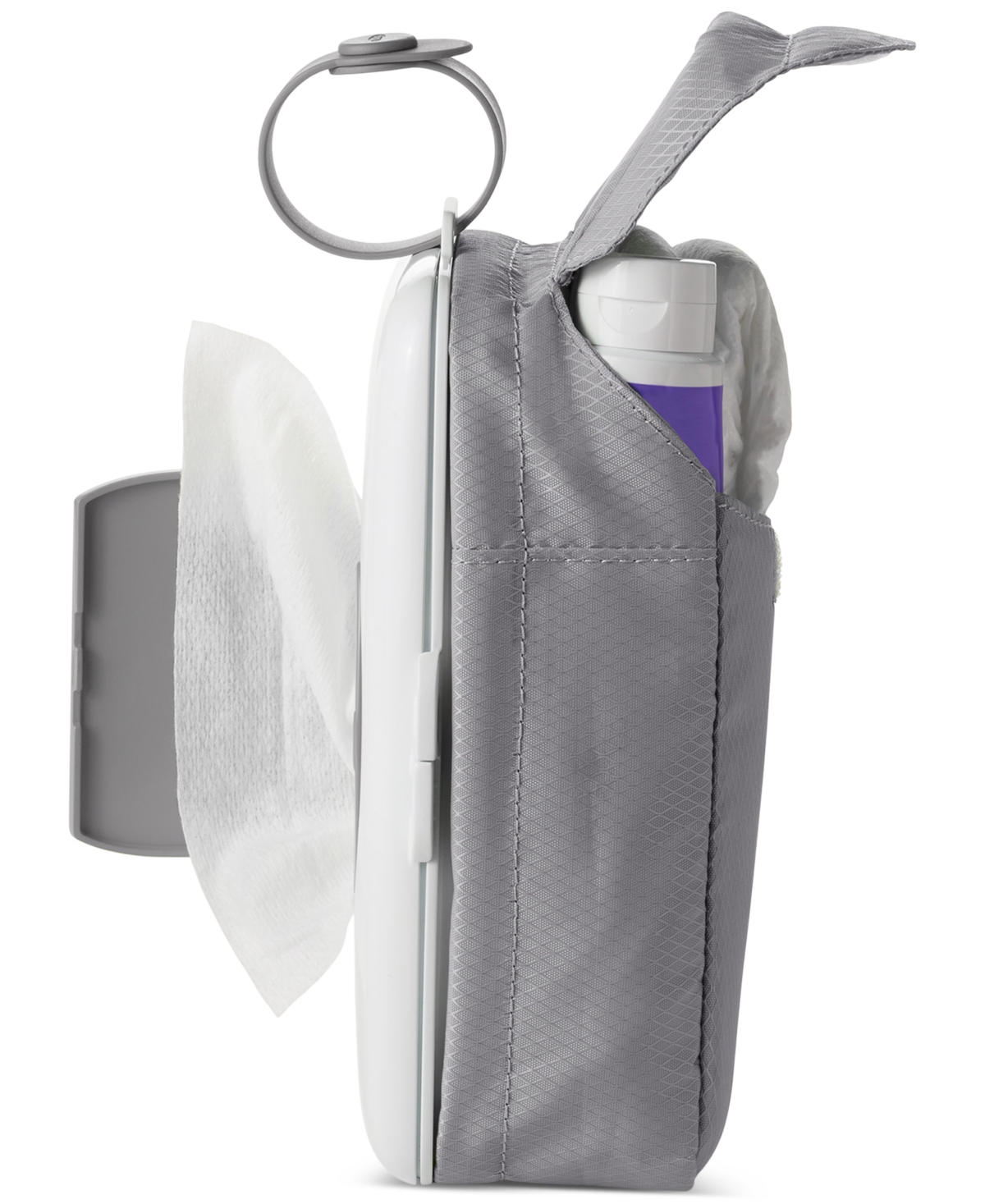 Oxo Tot On-the-go Wipes Dispenser With Diaper Pouch In No Color