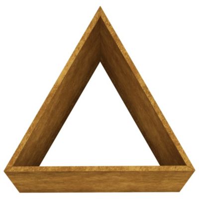 Garden Planter Brown Corten Steel Medium Durable Garden Planter