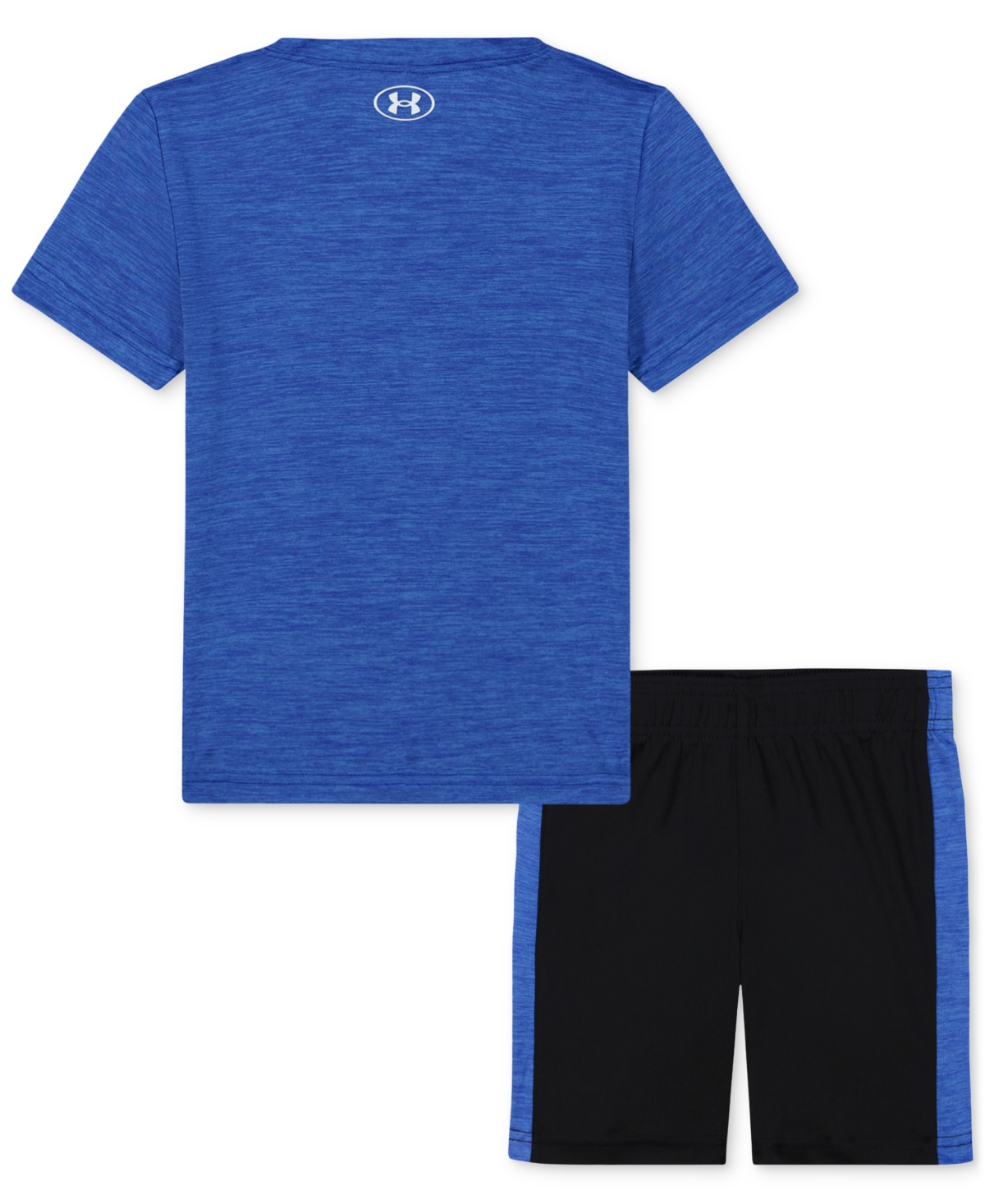 Under Armour Toddler And Little Boys Logo T-shirt & Shorts Set In Team Royal