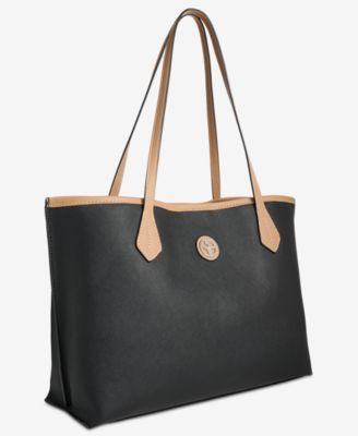 Saffiano Pinched Extra-Large Tote, Exclusively at Macy's  
