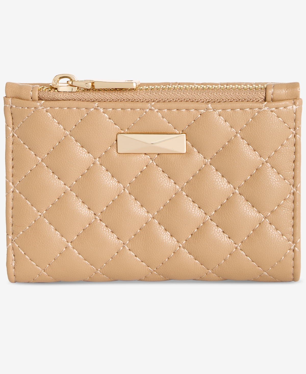 Inc International Concepts Ashlinn Small Quilt Wallet, Created For Macy's In English Walnut