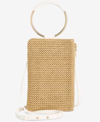 I.N.C. International Concepts - Charlii Small Straw Crossbody