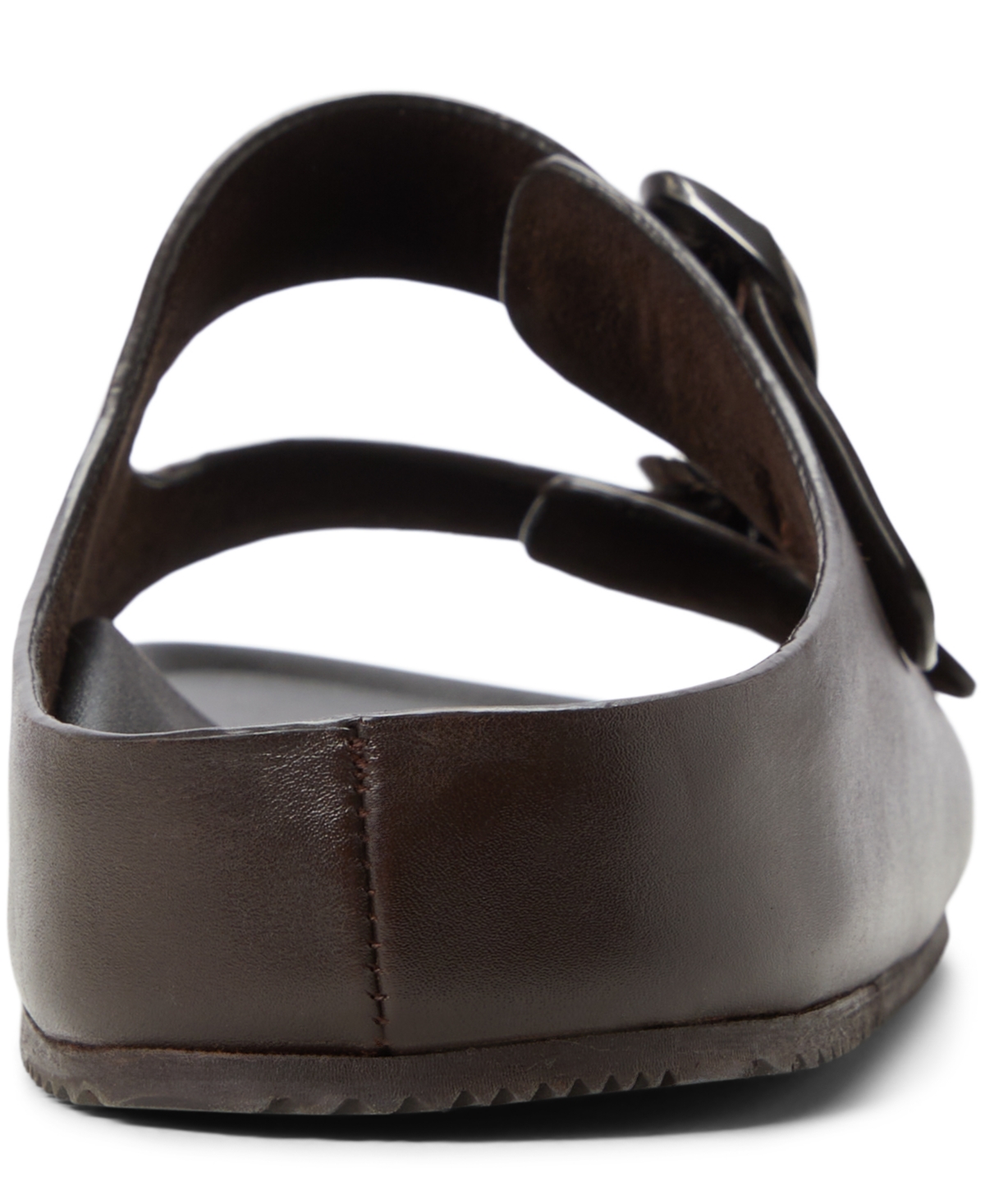 ALDO MEN'S KENNEBUNK LEATHER SLIDE SANDALS 