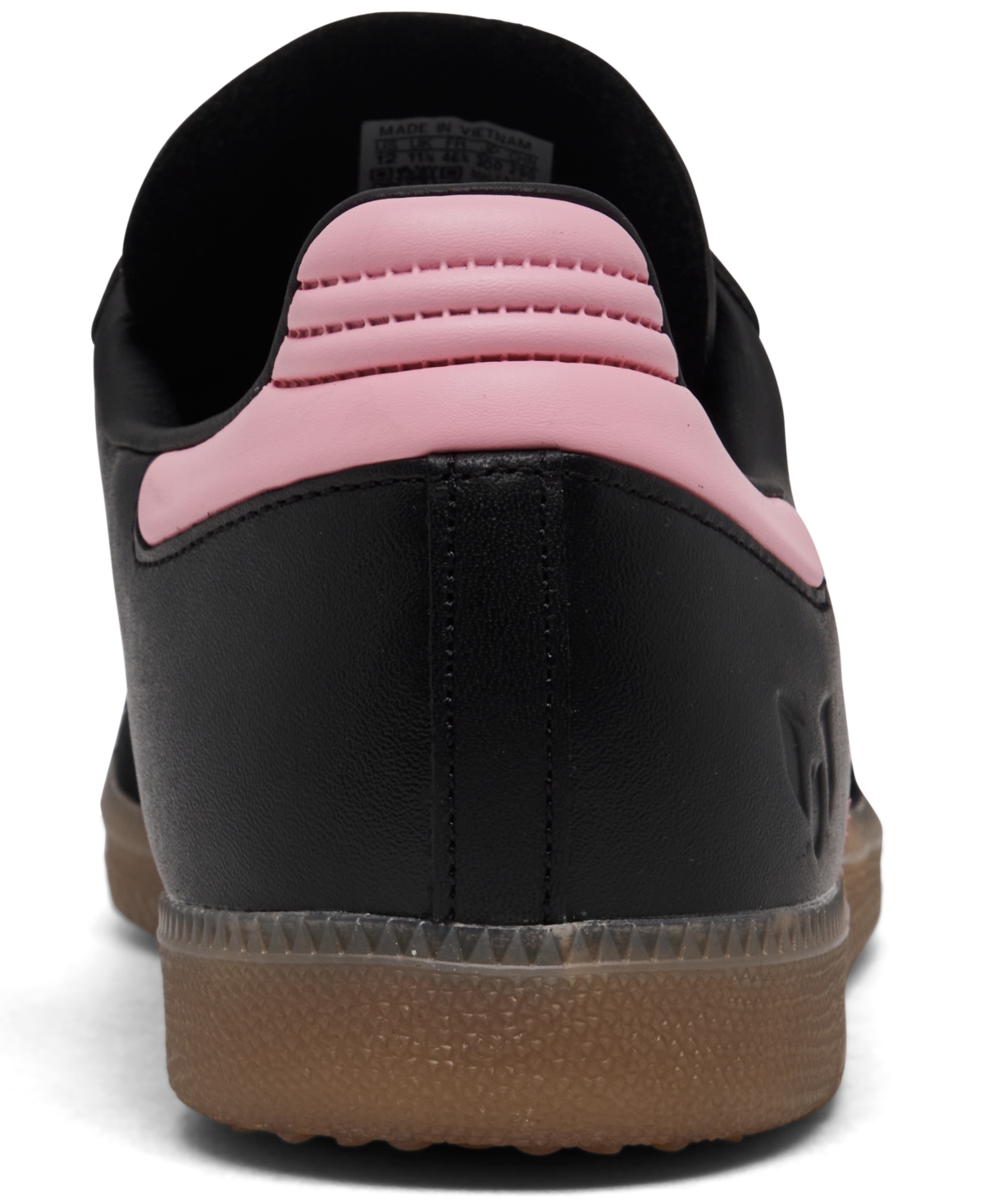 Adidas Originals Men's Samba Messi Casual Sneakers From Finish Line In Black,pink