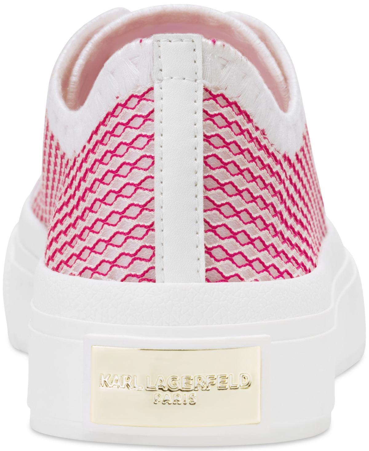 Shop Karl Lagerfeld Women's Giddeon Sneakers In Teaberry Pink