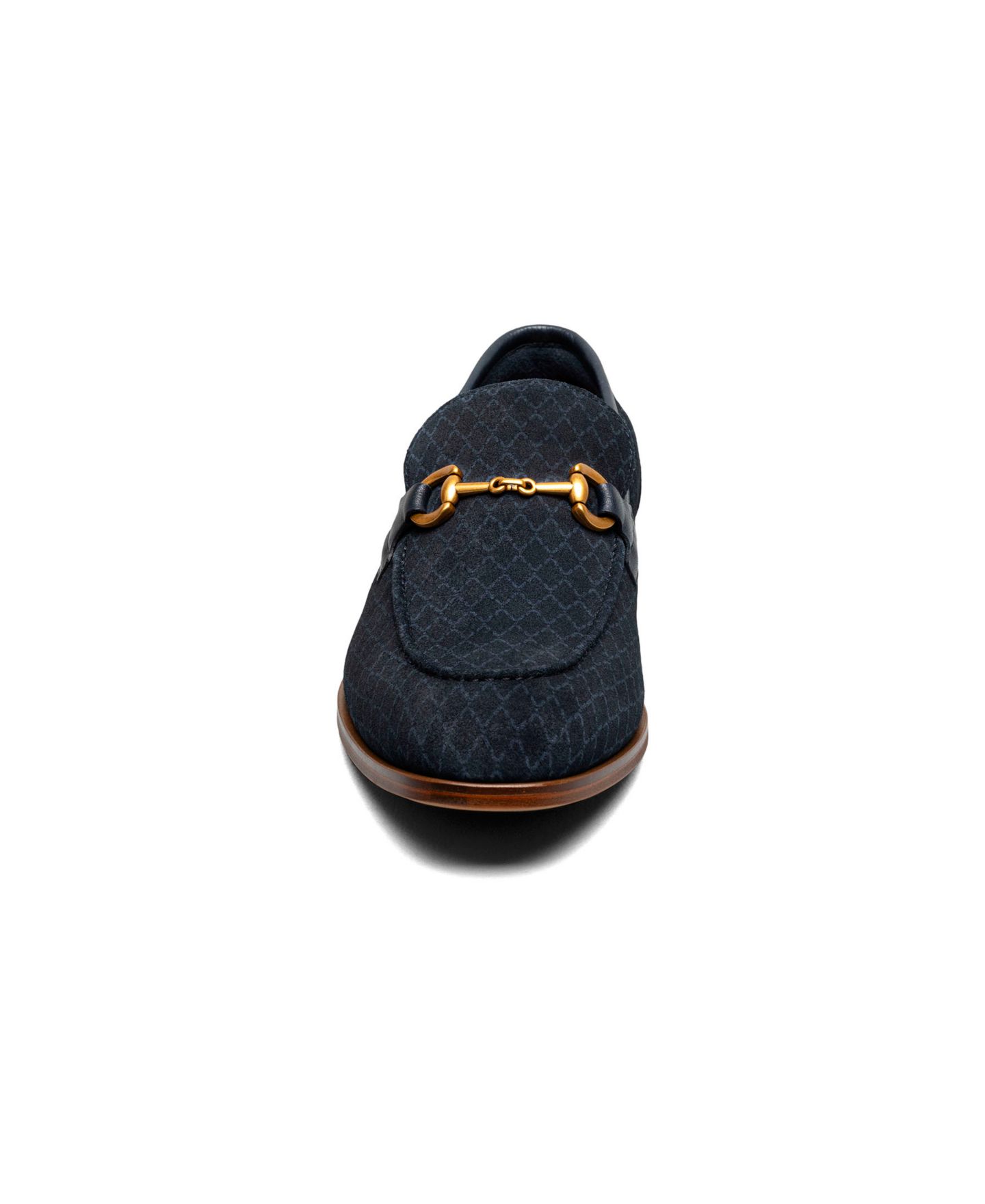 Мужские туфли Stacy Adams Brinkley Moc Toe Metal Bit Slip On, цвет: Тёмно-синий — фото 2