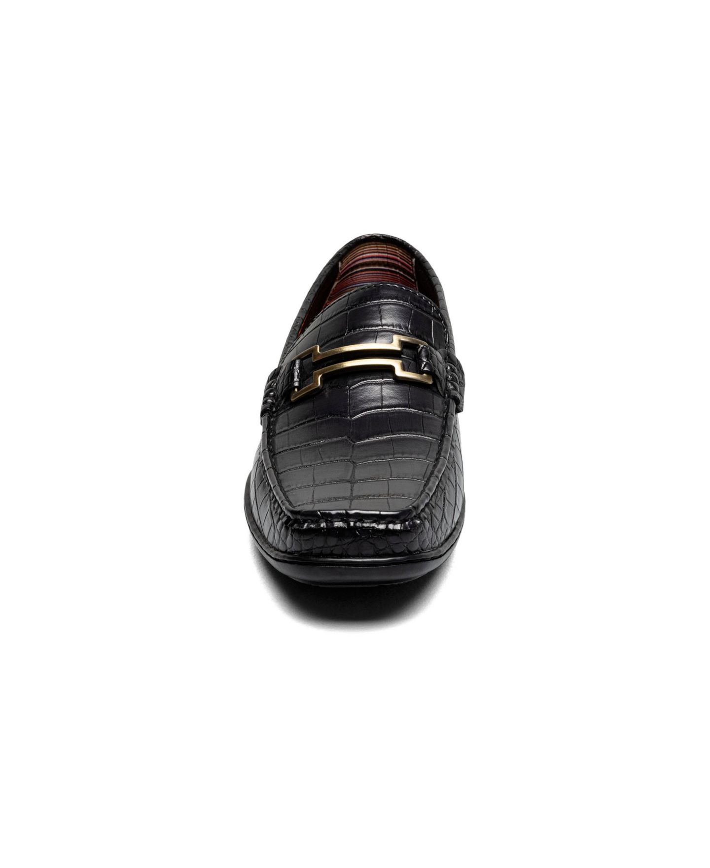 Мужские туфли Stacy Adams Embrey Moc Toe Bit Slip On Loafer, цвет: Чёрный — фото 2