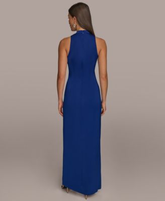 Donna Karan New York Women's Hardware-Trim Gown - Macy's