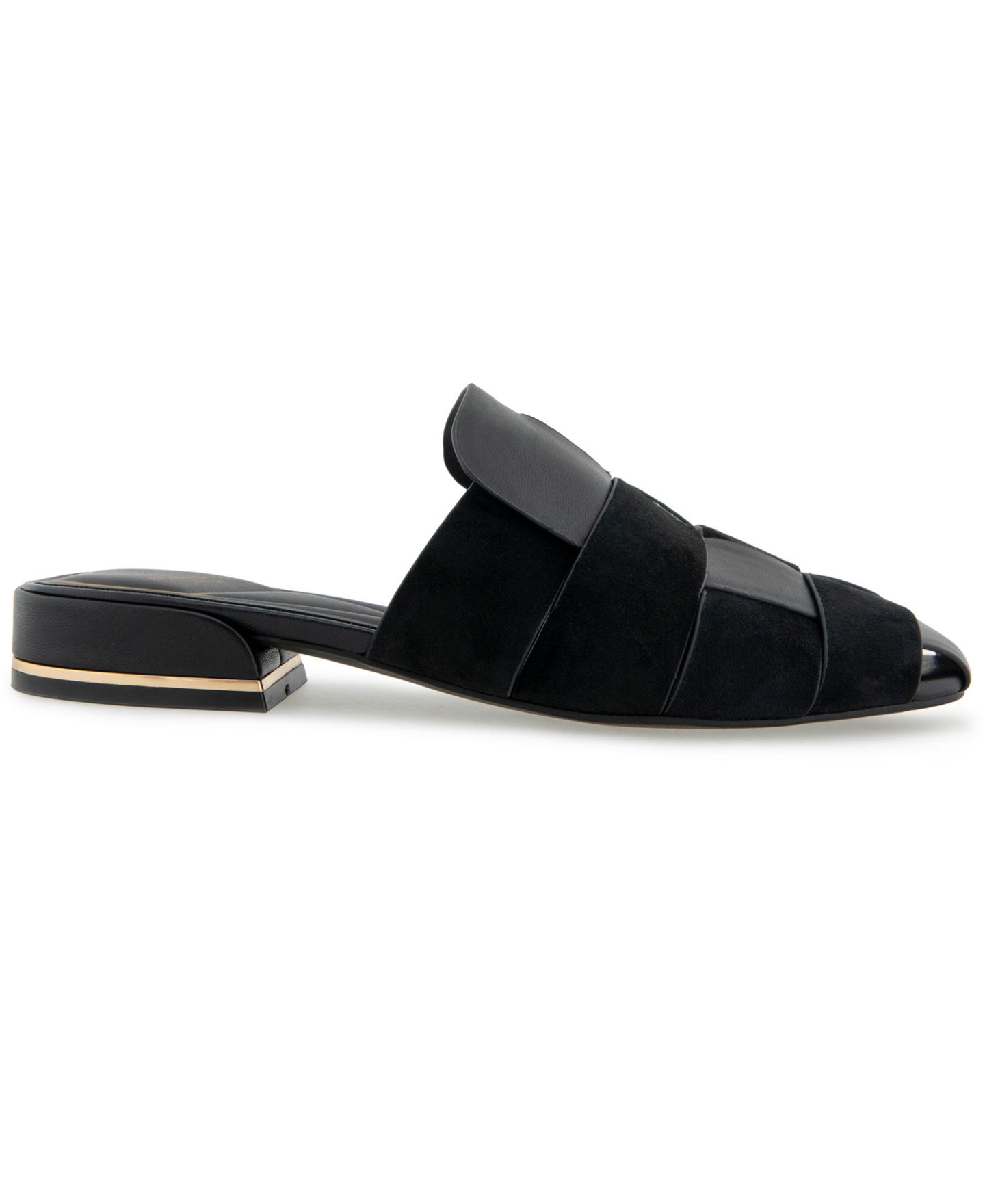 Женские сабо Kenneth Cole New York Faina Slip-On Mules, цвет: Чёрный — фото 2