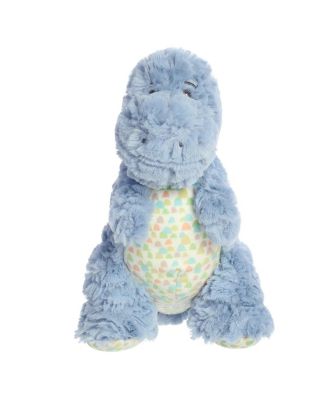 Small Theo T-Rex Softiesaurus Adorable Baby Plush Toy Blue 9"
