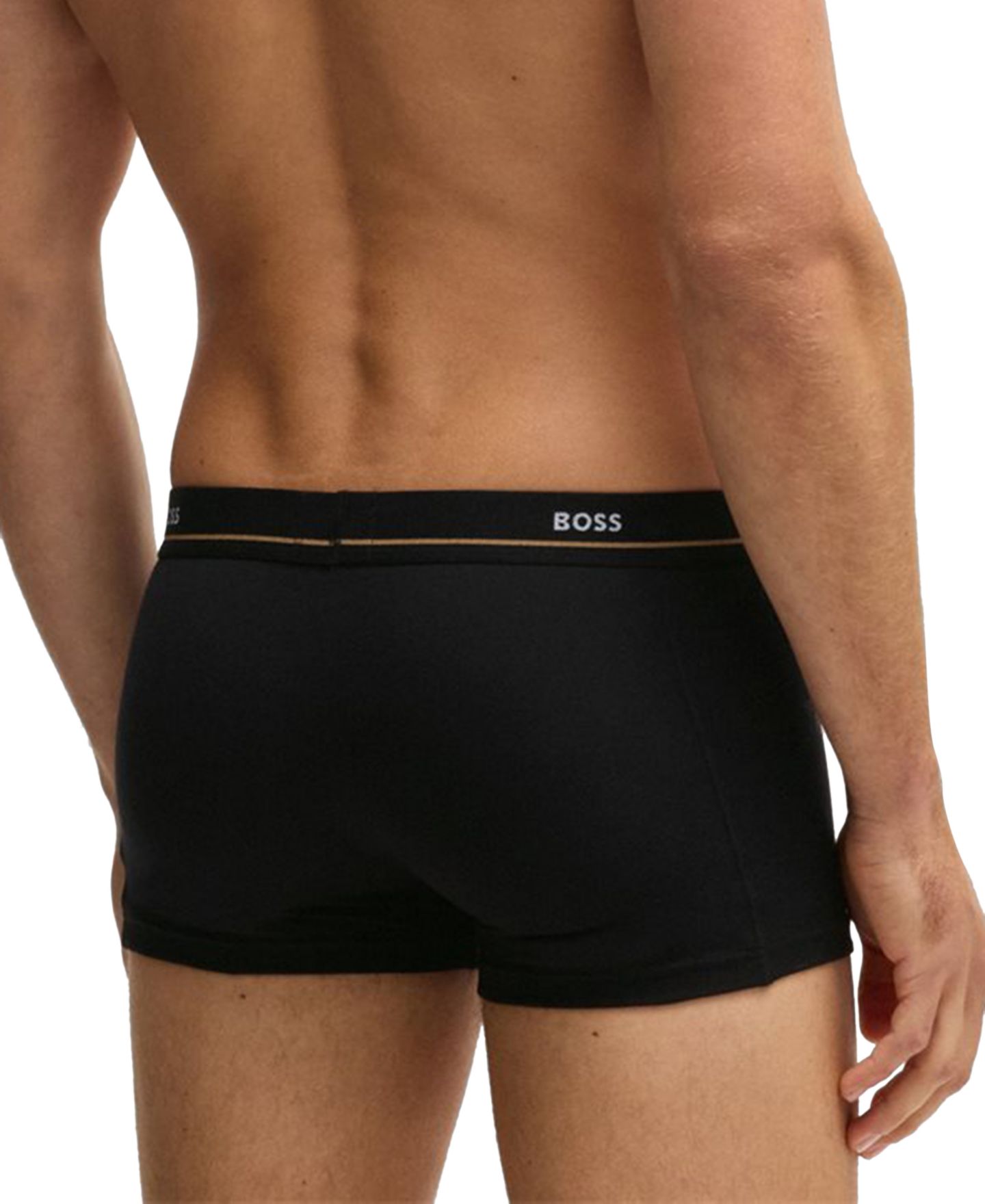 Бельё Essential для мужчин, с логотипом, 5 шт. — Hugo Boss, цвет: Чёрный — фото 8