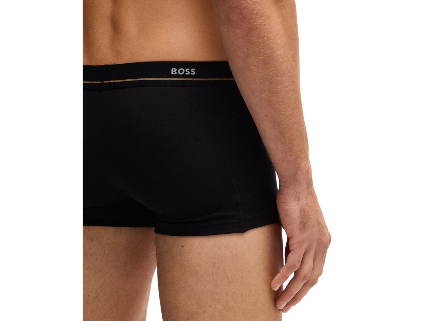 Бельё Essential для мужчин, с логотипом, 5 шт. — Hugo Boss, цвет: Чёрный — фото 12