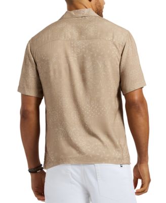 Мужская рубашка на пуговицах Buffalo David Bitton от Sandro обычного кроя с принтом Пейсли 11790₽