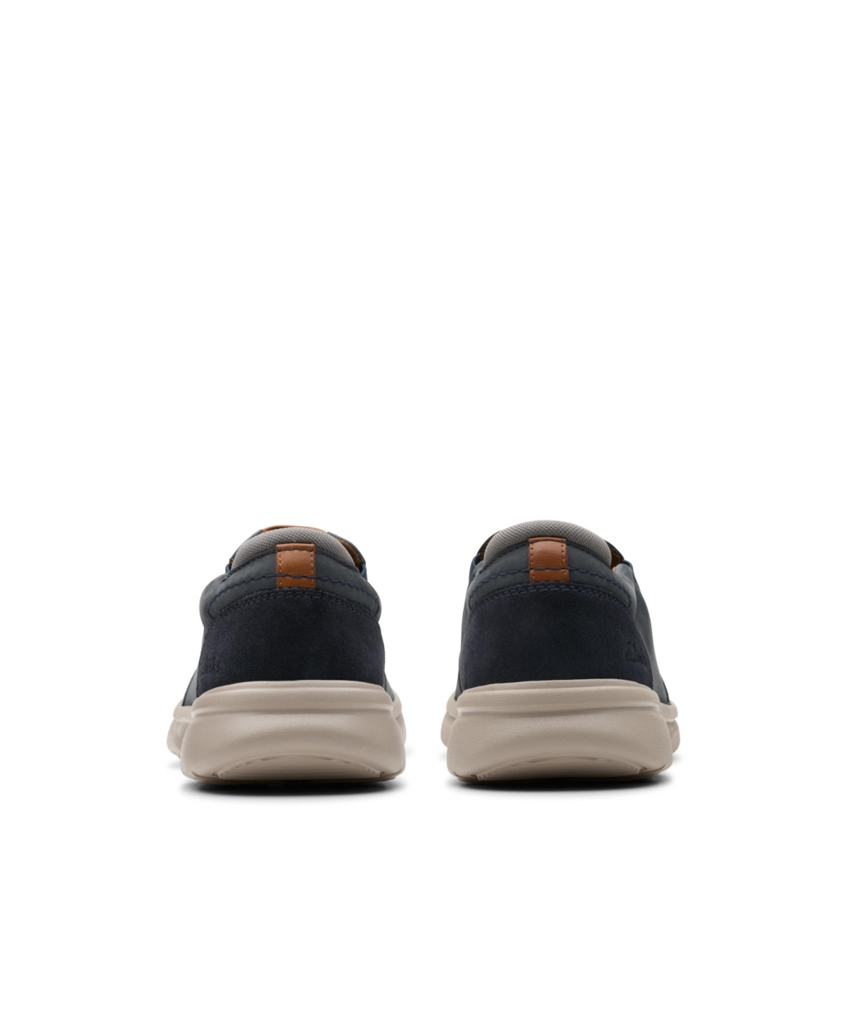 Clarks Men's Collection Bradley Ease Shoes In Navy Nubuck