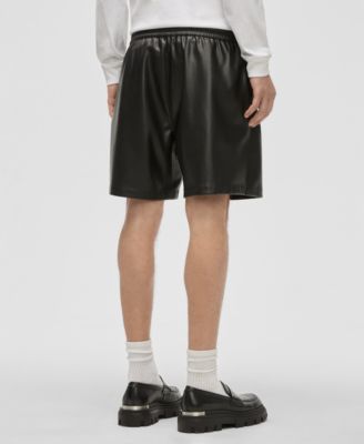 Мужские шорты Mode of One Mode of One свободного кроя с перфорацией из искусственной кожи 6-1/2 дюйма, эксклюзивно в Macys